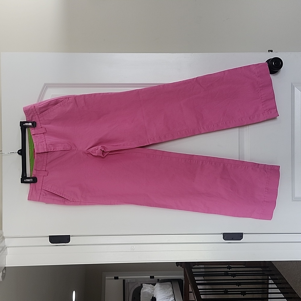 Lilly Pulitzer Main Line Fit Pink Pants size 6